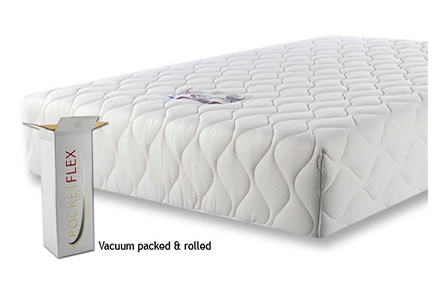 View 1000 Pocket Sprung Memory Foam Mattress Hypoallergenic Fillings Zipped Removeable Cover Pocket Flex Single Double King Ikea Size information