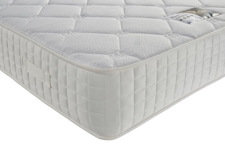 View 46 Double 1000 Pocket Sprung Mattress SoftMedium Feel Hypo Allergenic Fillings Colton information