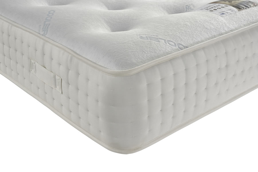 View 46 Double 1000 Pocket Sprung Mattress Firm Feel Hypo Allergenic Fillings Hannah information