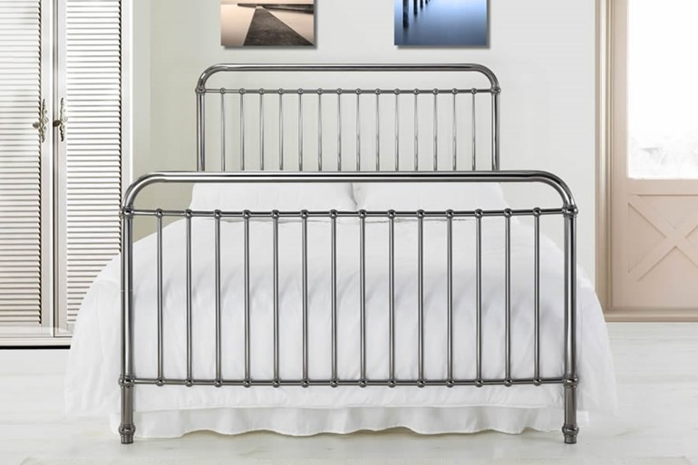 Rose Metal Bed Frame