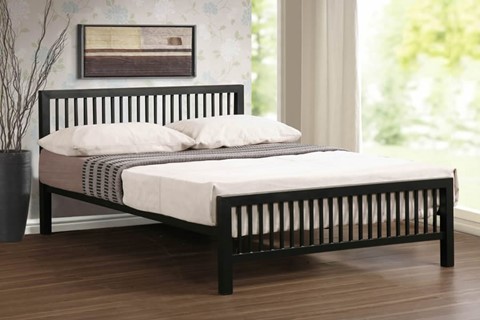 Meridian 4'6'' Double Metal Bed Frame