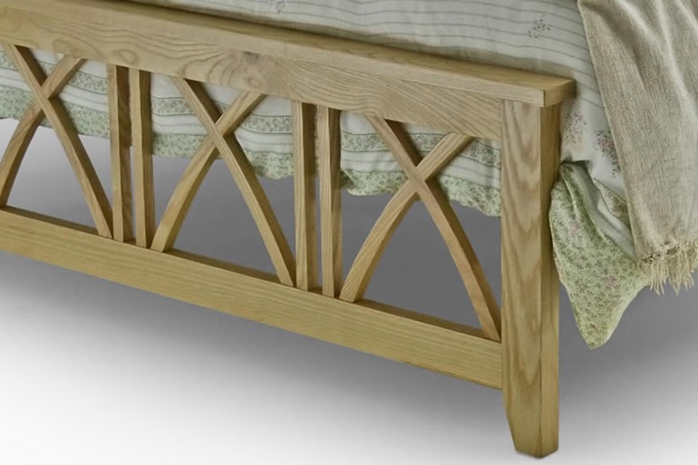 Ashby Solid Oak Bed Frame