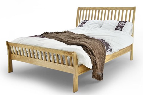 Ashtone Solid Oak Bed Frame - 4'6'' Double