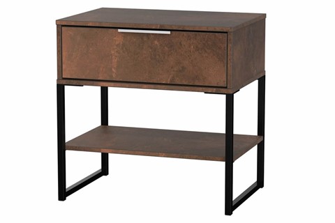 Diego Copper Single 1 Drawer Locker