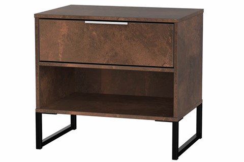 Diego Copper Double 1 Drawer Locker