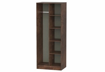 Diego Copper Open Shelf Wardrobe