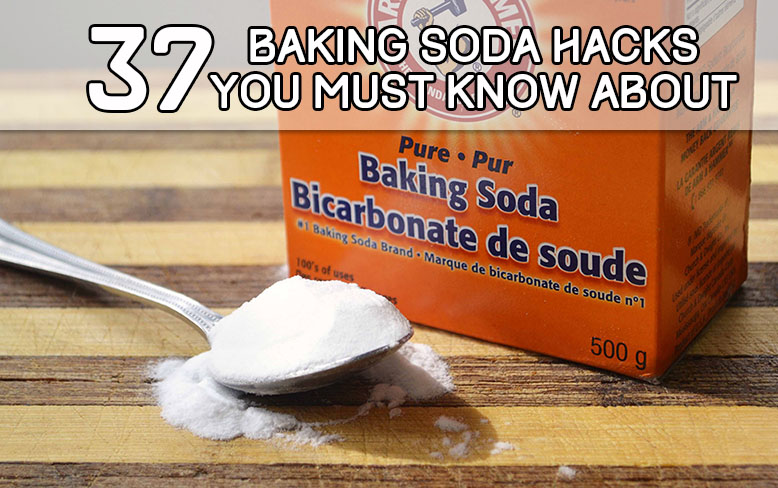 37 Baking Soda Hacks You Must Know About