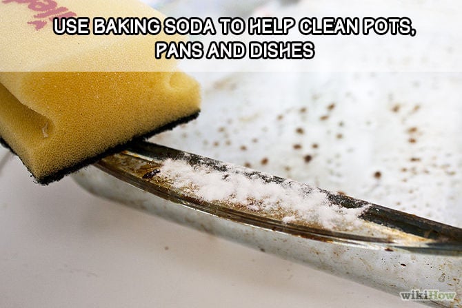 dirty dish baking soda