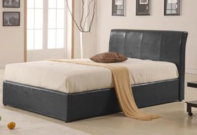Real Leather Faux Leather Bed Frames