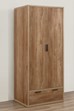 Stockwell 2 Door 1 Drawer Wardrobe