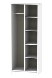 Diamond Open Shelf Wardrobe