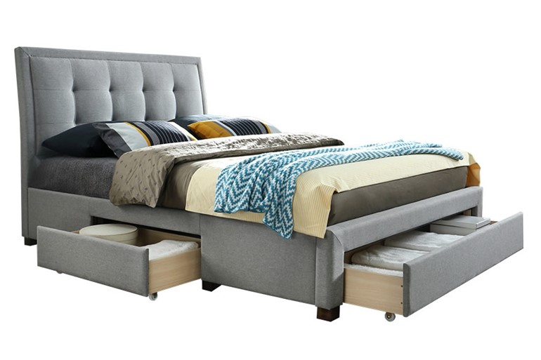 Shelby Fabric Storage Bed