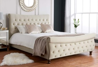 Copenhagen Fabric Bed - 6'0'' Super Kingsize 