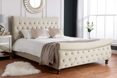 Copenhagen Fabric Bed - 5'0'' Kingsize