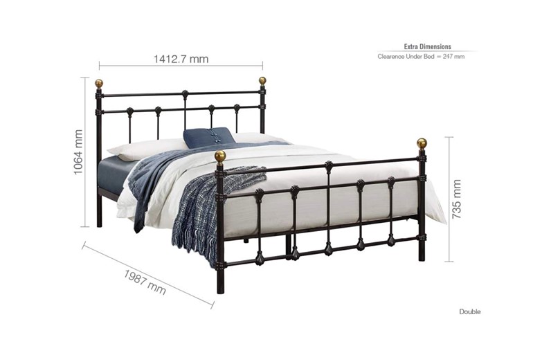 Atlas Metal Bed Frame