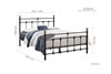 Atlas Metal Bed Frame