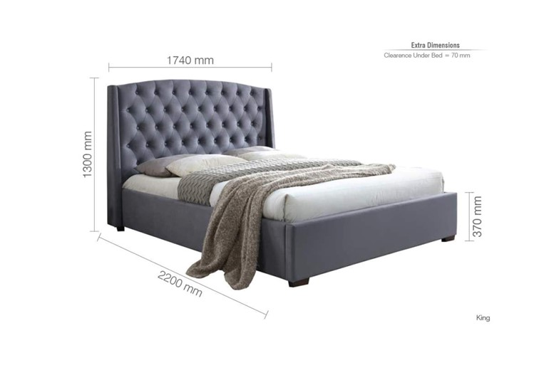 Balmoral Fabric Bed Frame