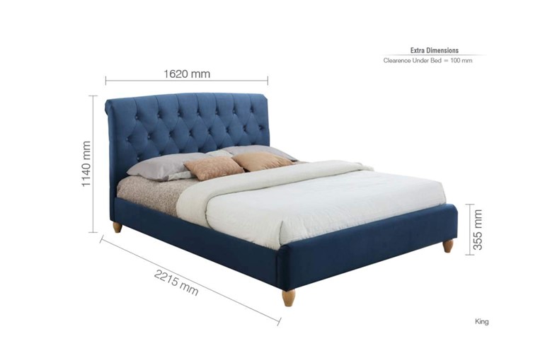 Brompton Fabric Bed