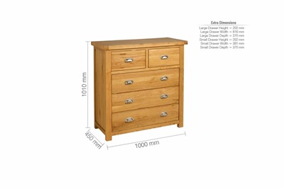 Woburn 3 + 2 Drawer Chest