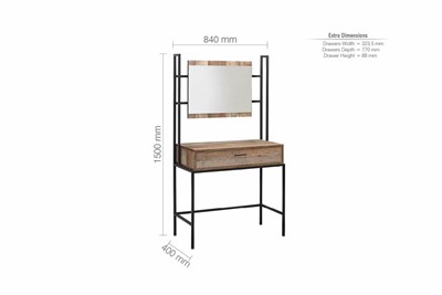 Urban Dressing Table & Mirror