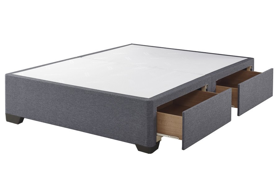 Cream 3'0'' Single Platform Top Divan Bed Base
