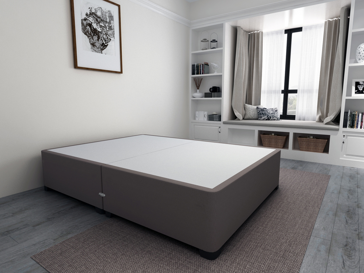 Brown 6'0'' Super King Reinforced Divan Bed Base