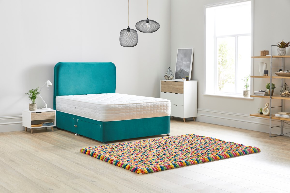 Brown 6'0'' Super King Reinforced Divan Bed Base