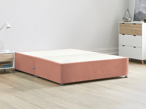 Reinforced Divan Bed Base - 4'0'' Small Double Pink