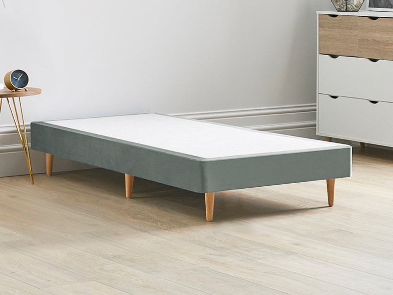 Divan Bed Base On Wooden Legs