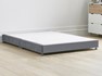 Low 8 Divan Bed Base On Chrome Glides, King Size Bed Mattress And Base