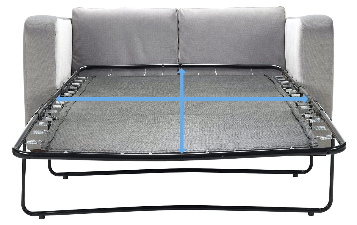 measuring bed for a mattress