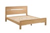 Curve White Oak Bed Frame