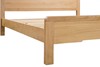 Curve White Oak Bed Frame