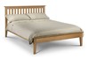 Salerno Solid Oak Shaker Bed