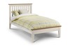 Salerno Cream Wooden Bed Frame