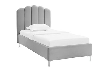 Willow Fabric Bedframe - 3'0'' Single Silver