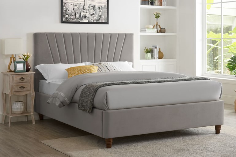 Lexie Low Footend Fabric Bed Frame