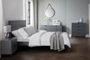 Chloe Grey Wooden Bed Frame