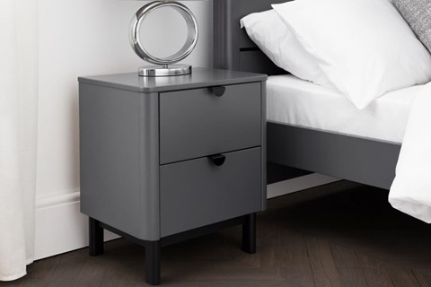 Chloe 2 Drawer Bedside