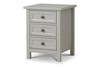 Maine 3 Drawer Bedside