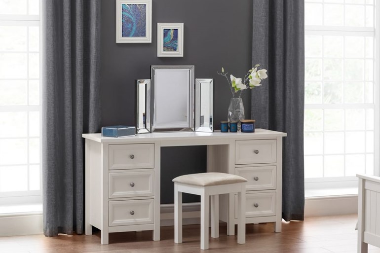 Maine White Dressing Table