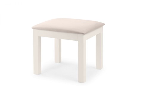 Maine White Dressing Stool