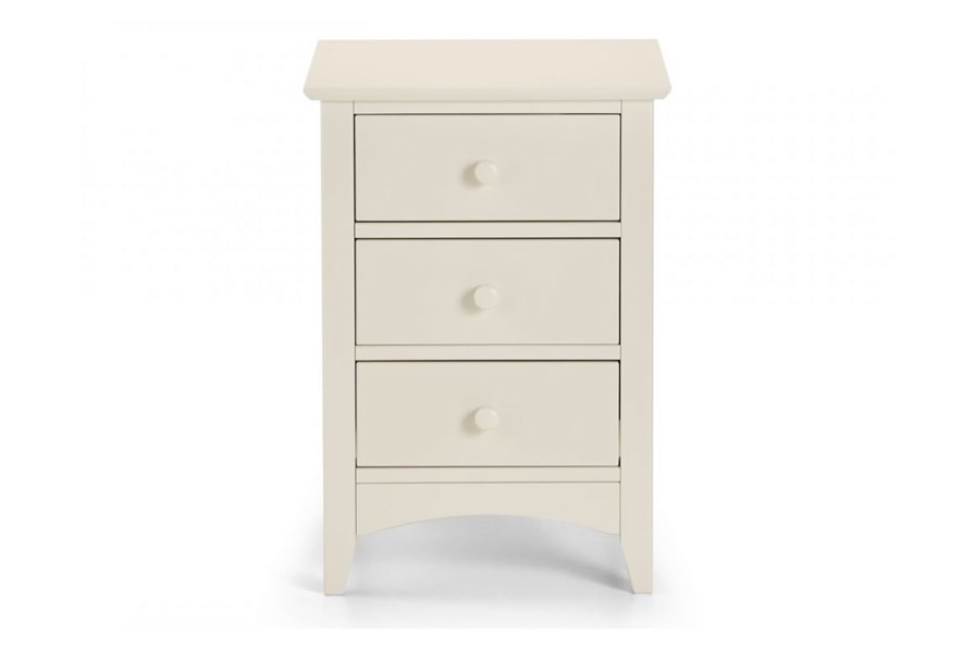 Cameo 3 Drawer Bedside