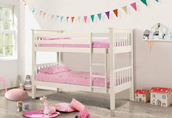 Barcelona Bunk Bed - White 