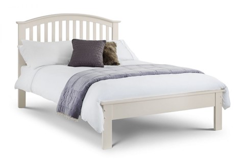 Olivia Stone White Bed Frame