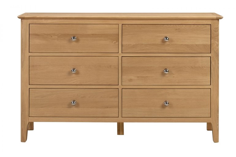 Cotswold 6 Drawer Wide Chest