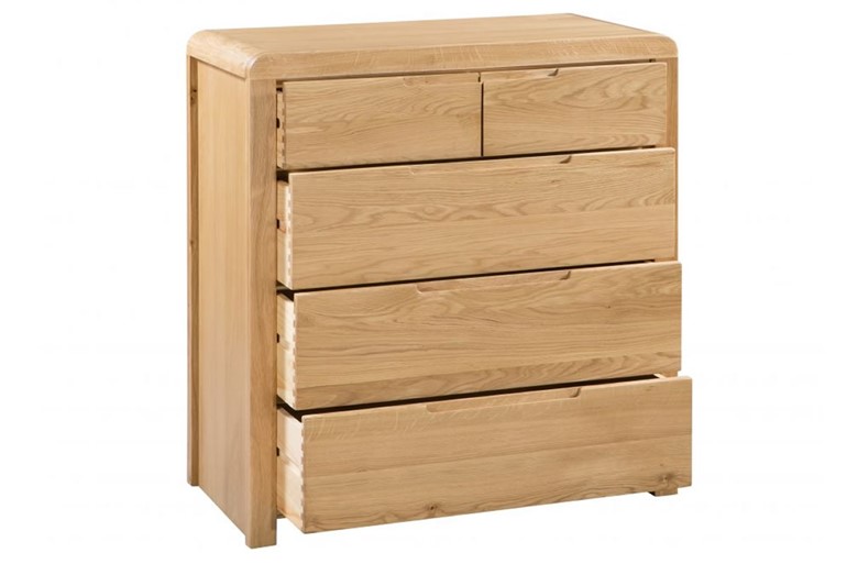 Curve 3+2 Drawer Chest