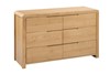 Curve 6 Drawer Wide Chest