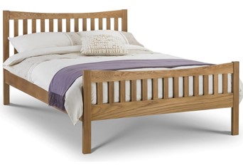 Bergamo Oak Bed - 4'6'' Double 