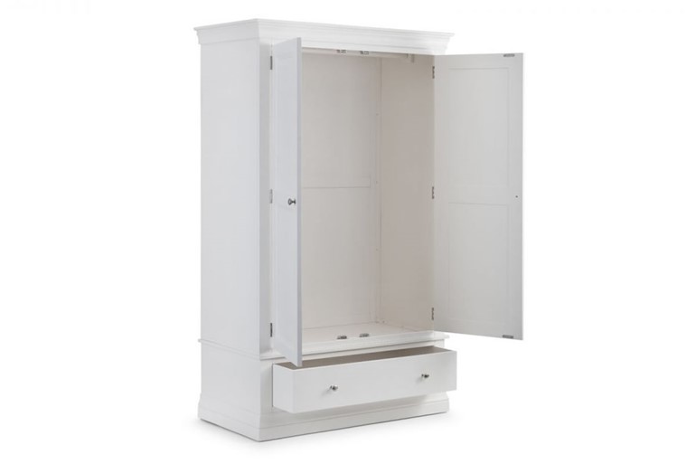 Clermont 2 Door 1 Drawer Wardrobe